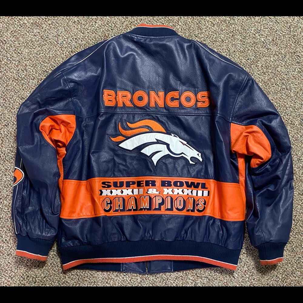 Denver Broncos Leather Jacket